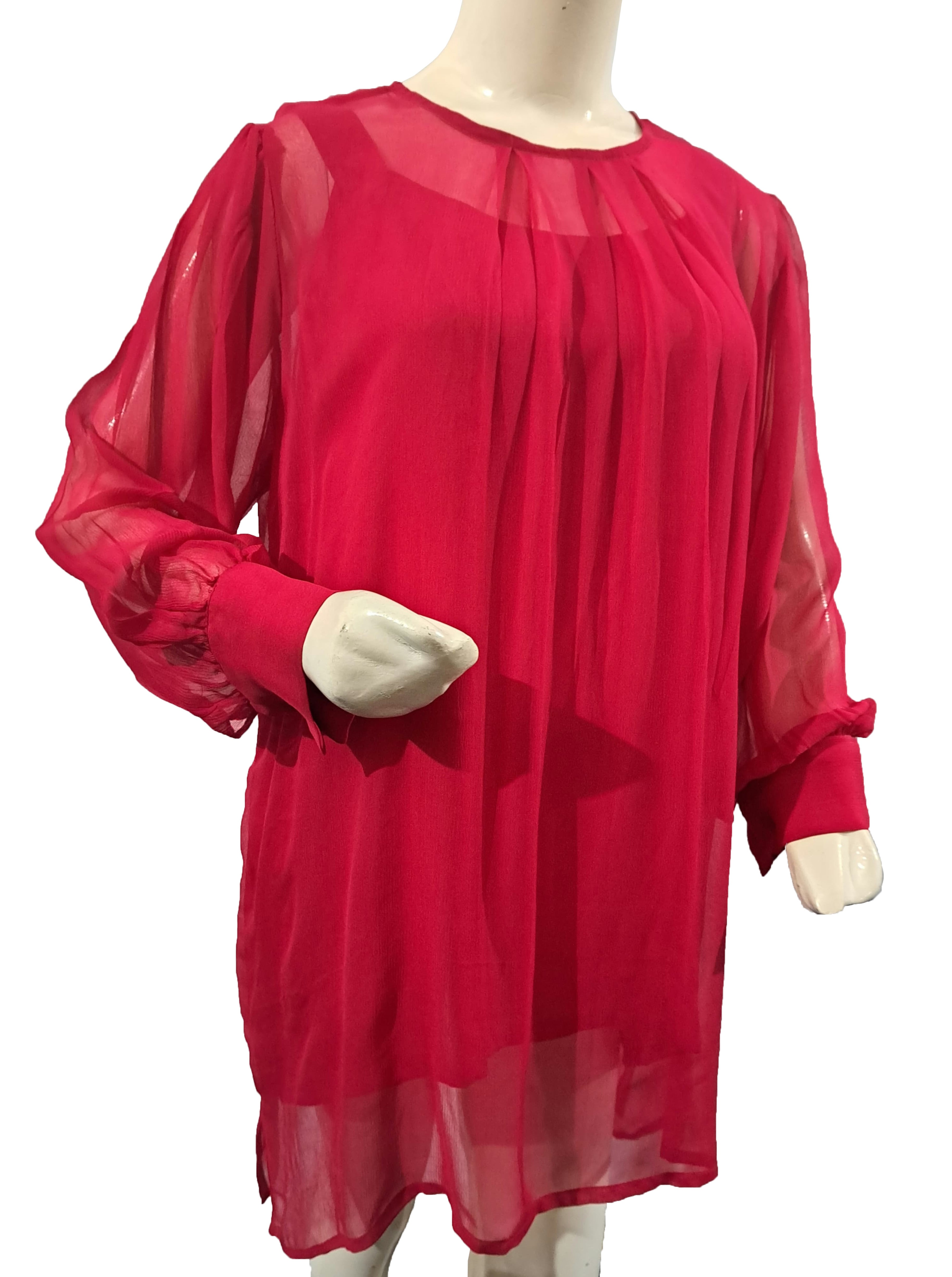 T-6: Chiffon cuffed top + RSM