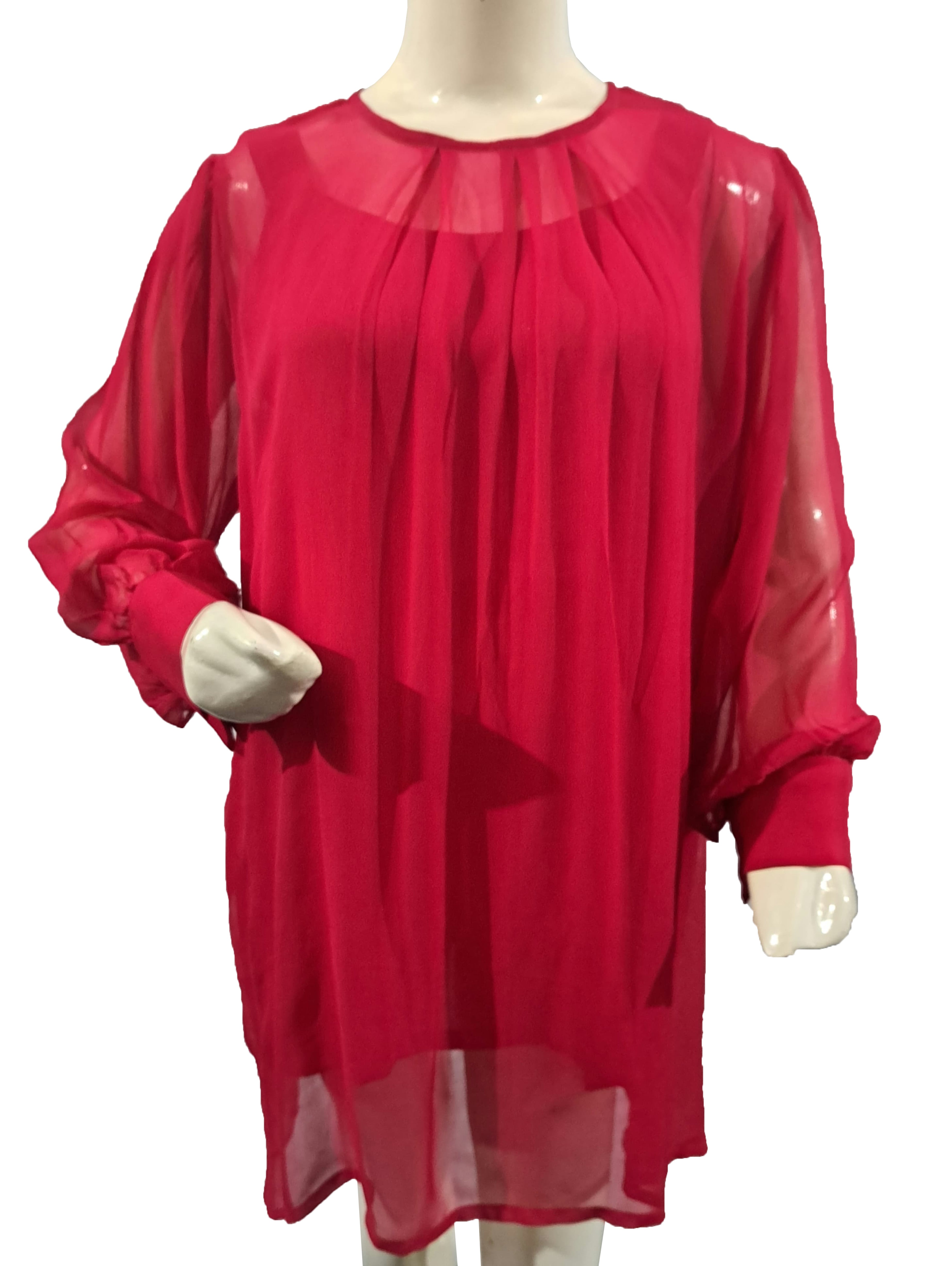 T-6: Chiffon cuffed top + RSM