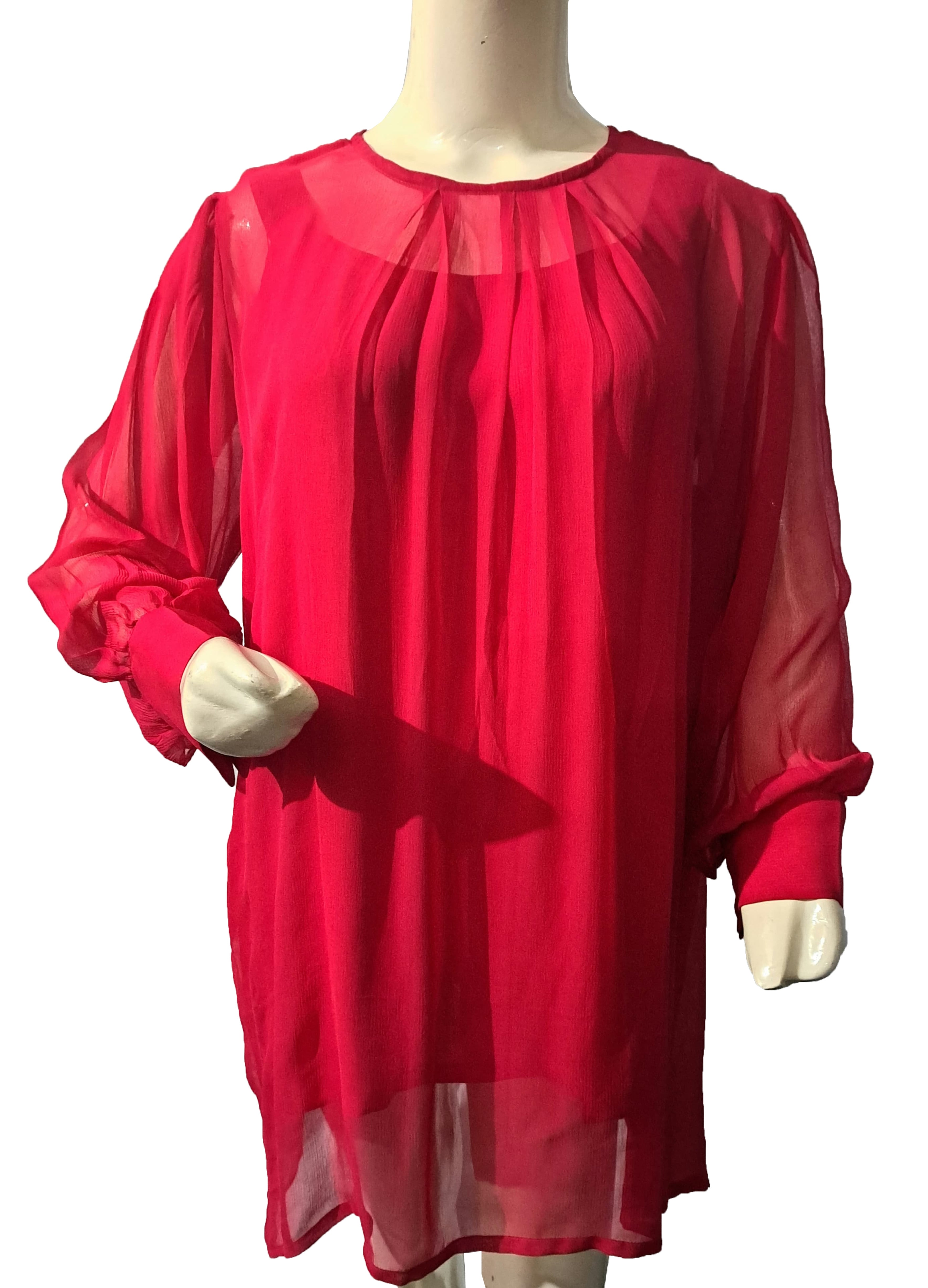 T-6: Chiffon cuffed top + RSM