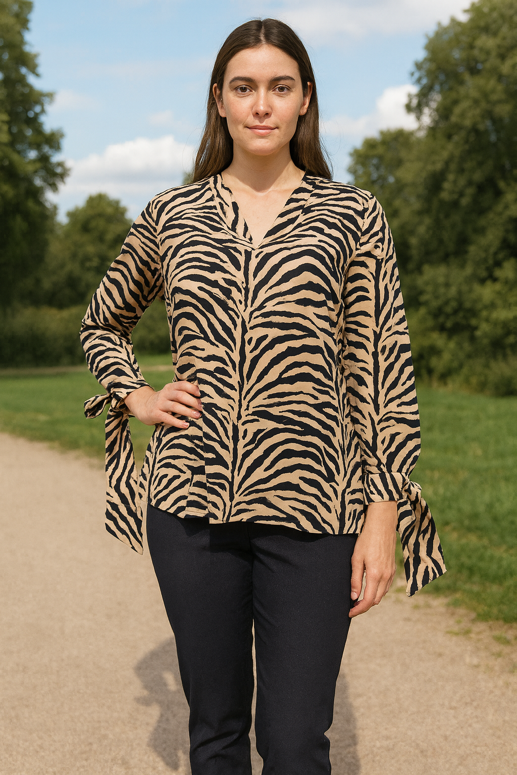 UMH-16 1-Pc Linen Shirt