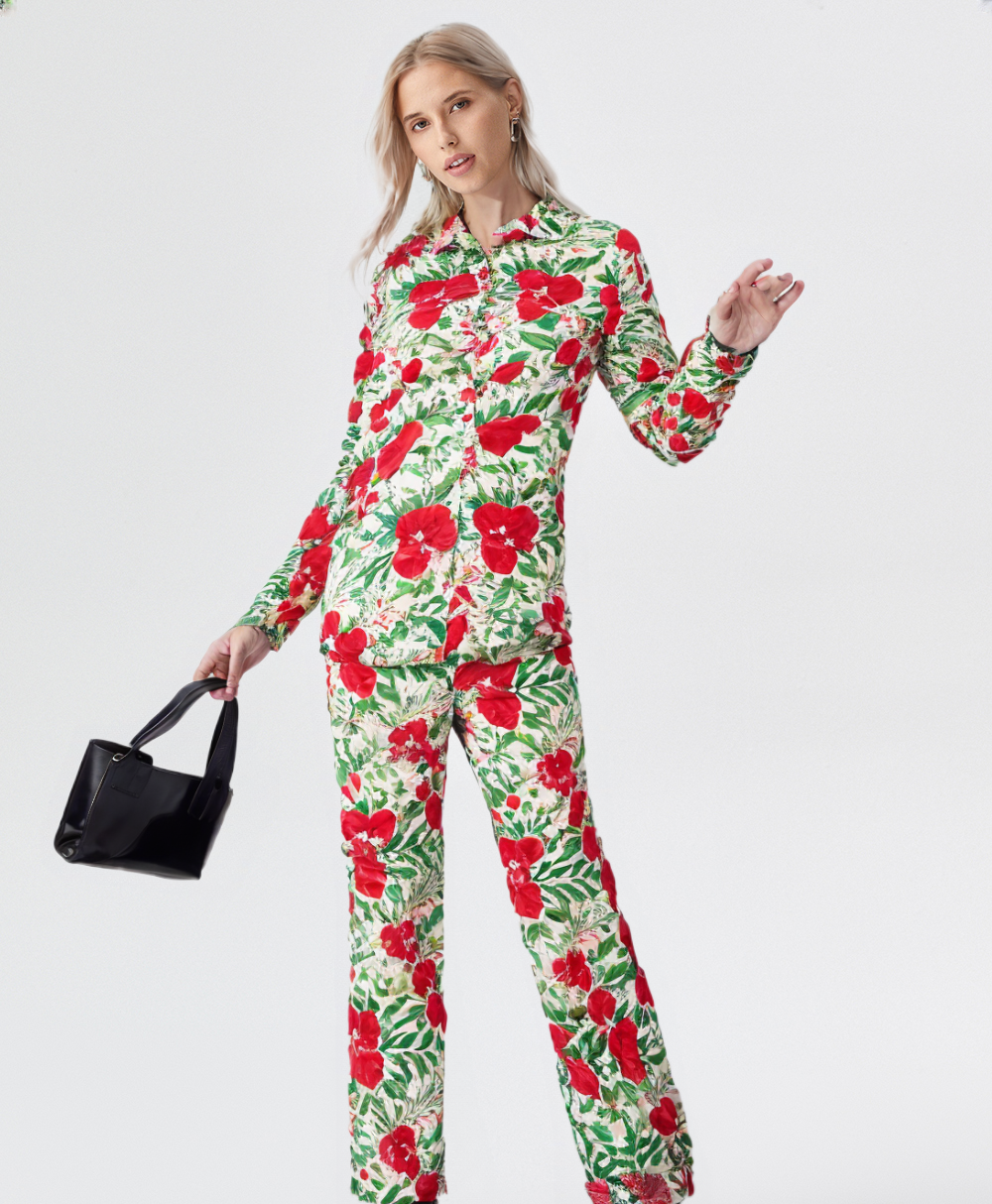 UCD-01 Digitally printed Cambric Co-Ord Set