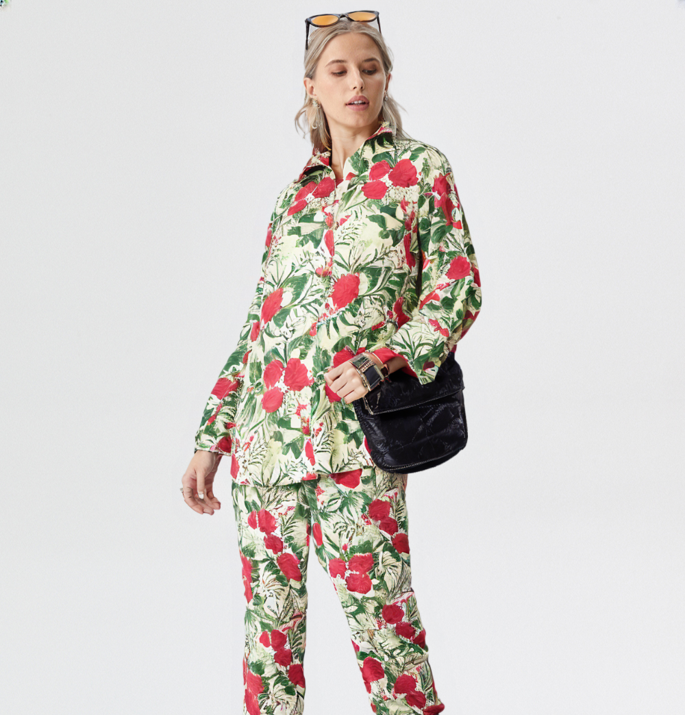 UCD-01 Digitally printed Cambric Co-Ord Set