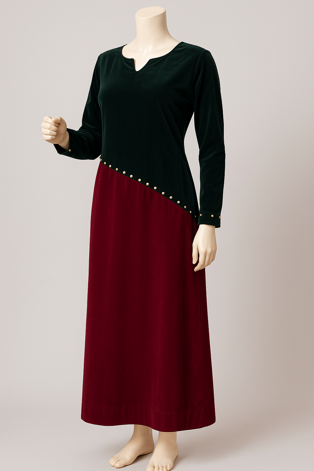 VEL:7 2Pcs Velvet Suit